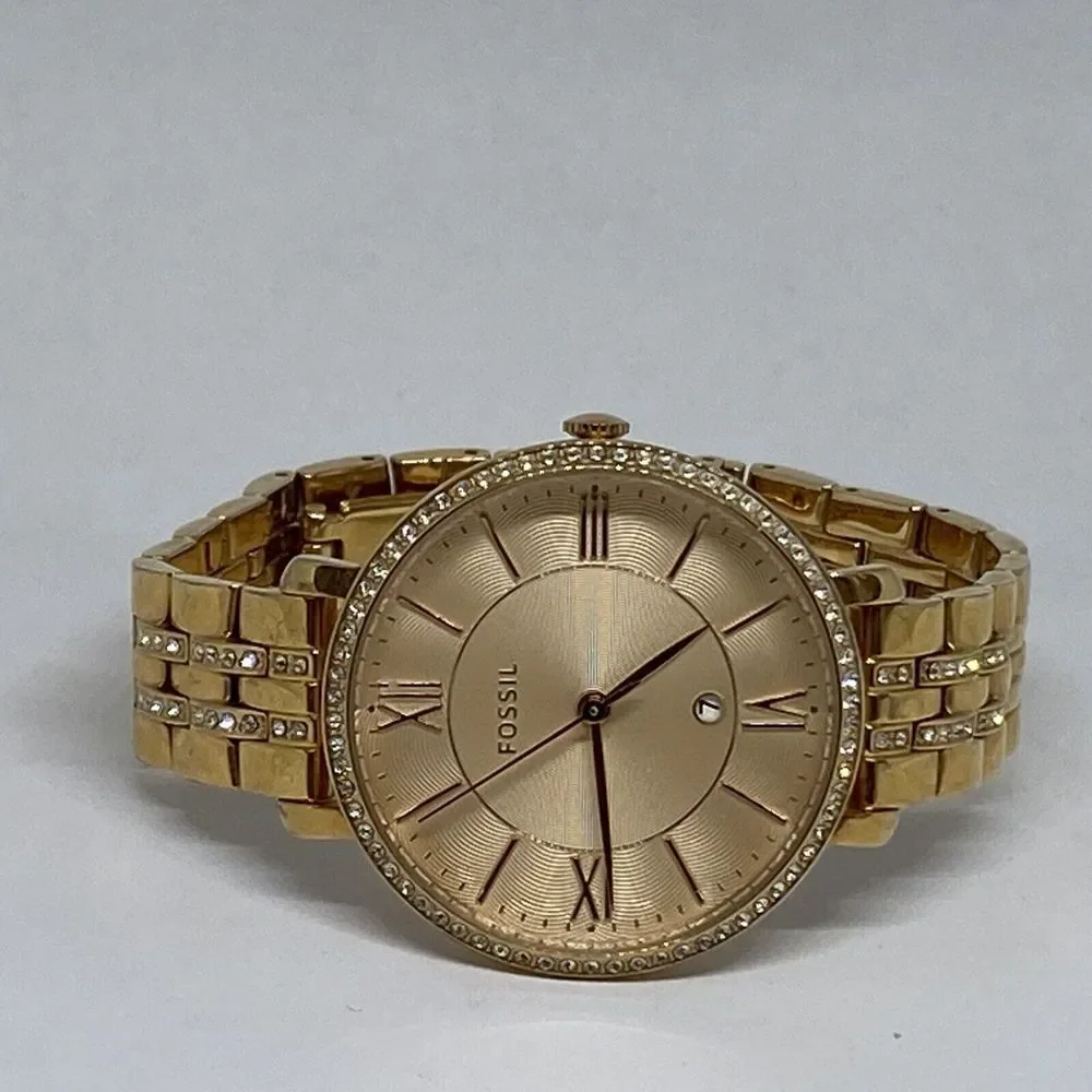 Fossil Jacqueline ES3546 Women's Stainless Steel Analog Dial Quartz Watch OP830